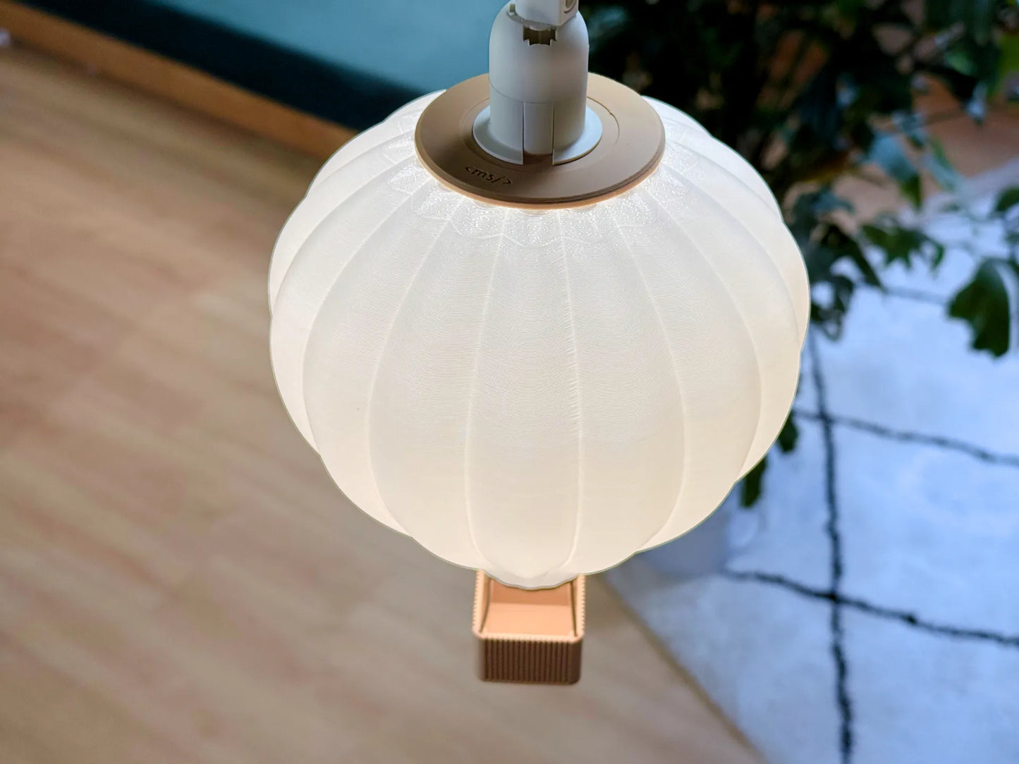 Lampenschirm Heissluftballon