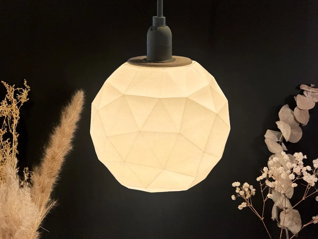 Lampenschirm Low Poly Design