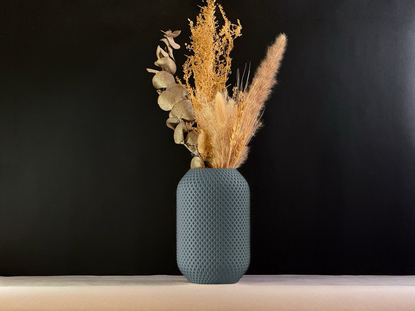 Vase Checkerboard Design