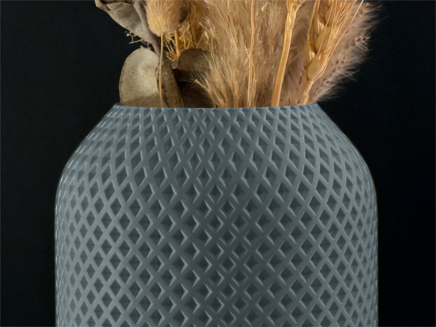 Vase Checkerboard Design