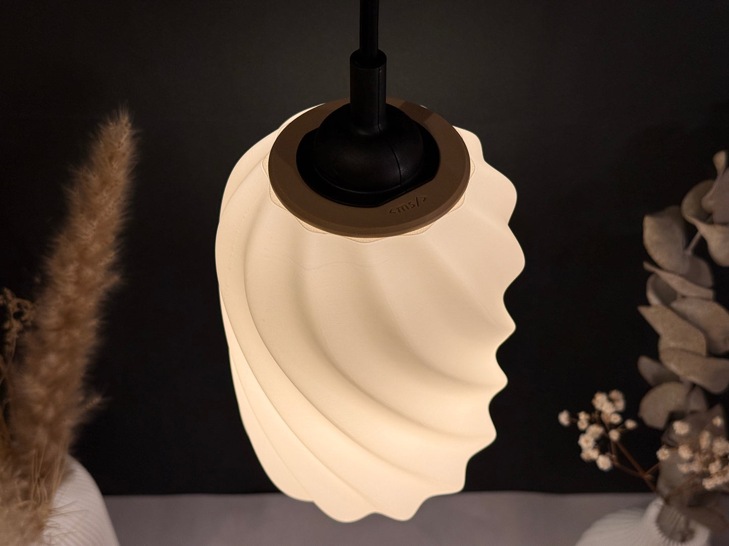 Lampenschirm Laterne Swirl Design