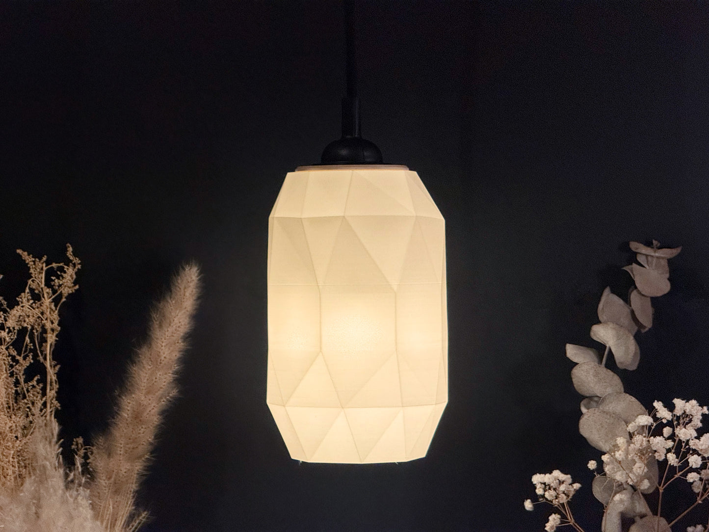 Lampenschirm Laterne Low Poly Design