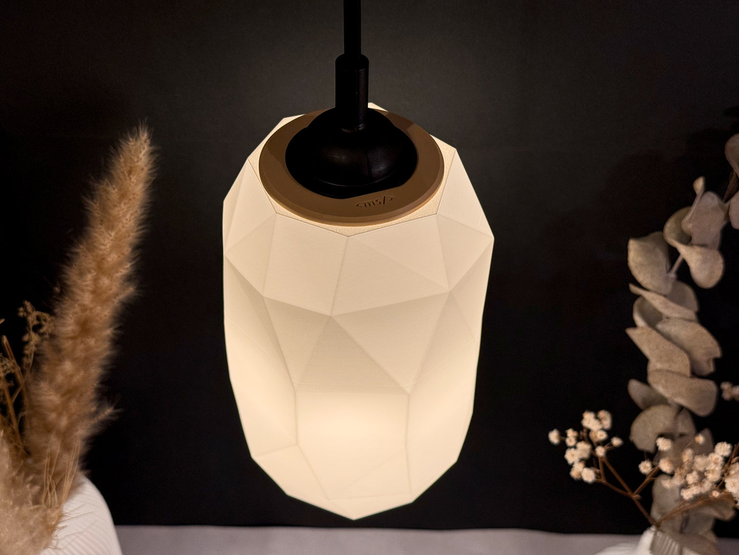 Lampenschirm Laterne Low Poly Design
