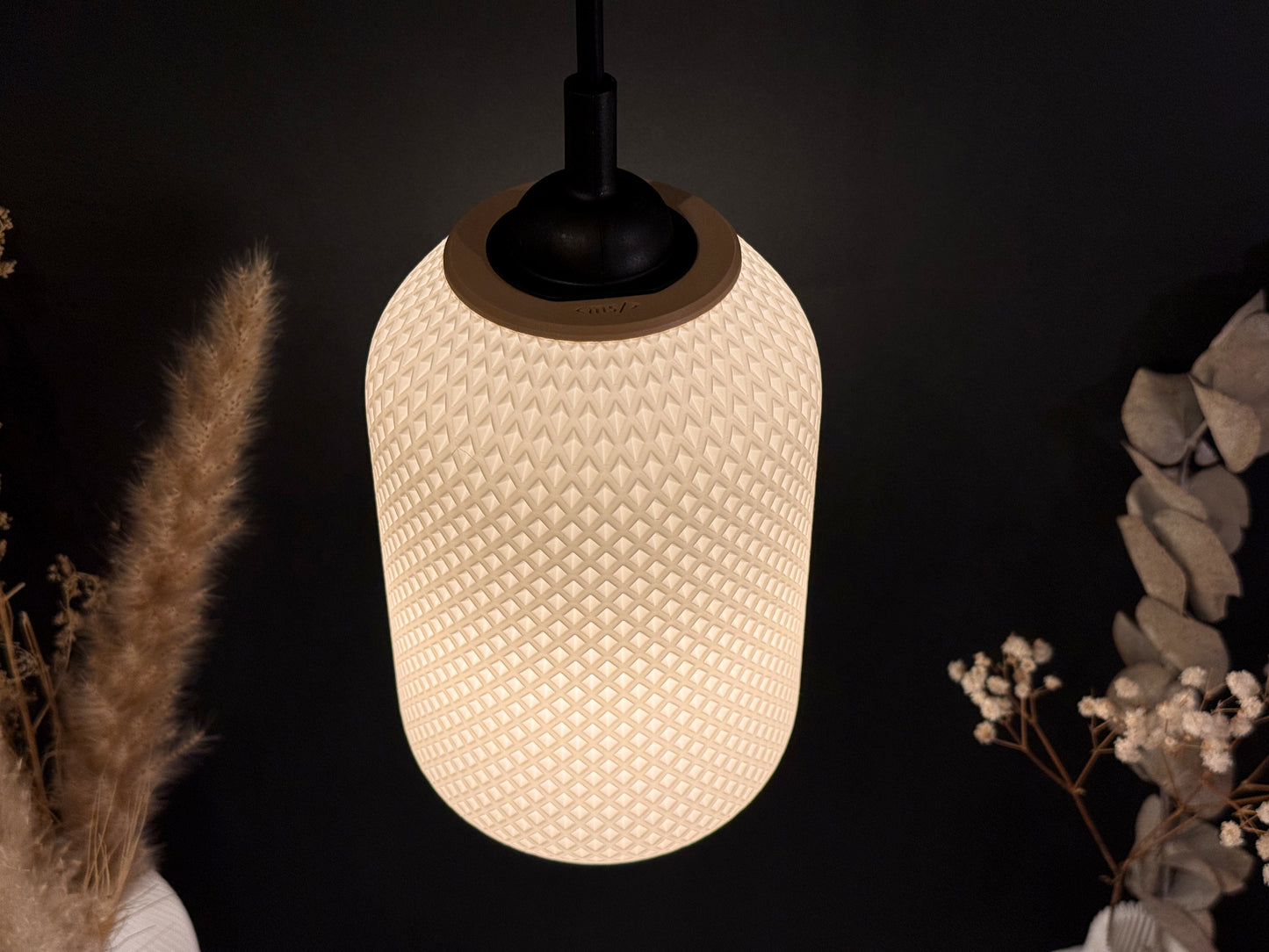 Lampenschirm Laterne Checkerboard Design