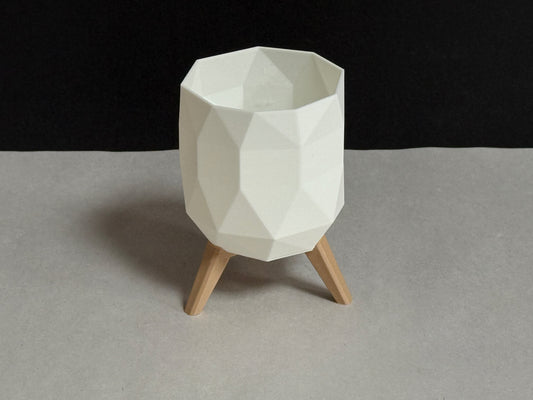Blumentopf Low Poly Design