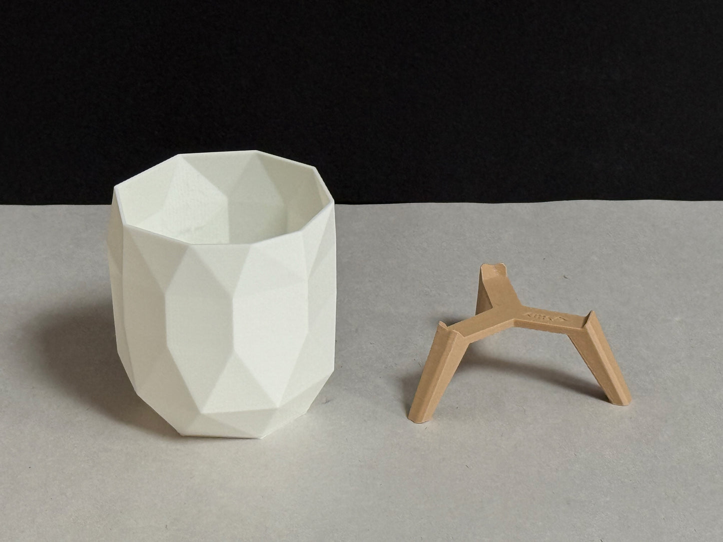 Blumentopf Low Poly Design